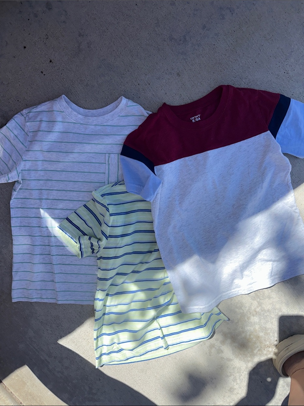 Boys t-shirt bundle Short-Sleeve Tee Trio i